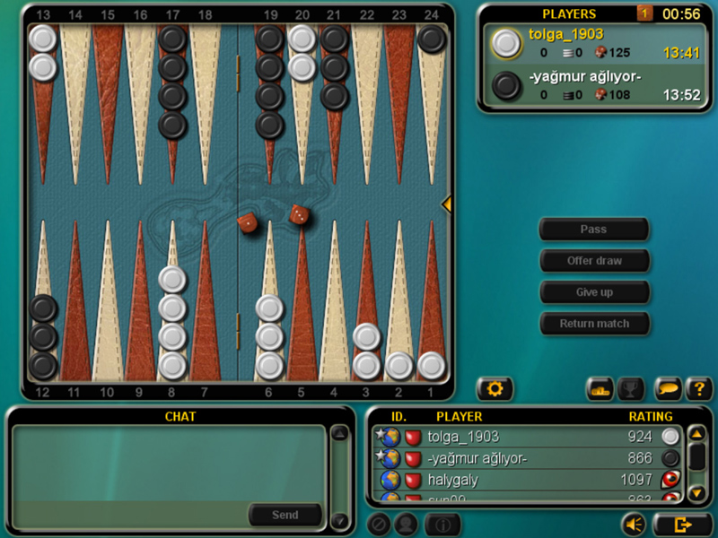 Online Backgammon Game