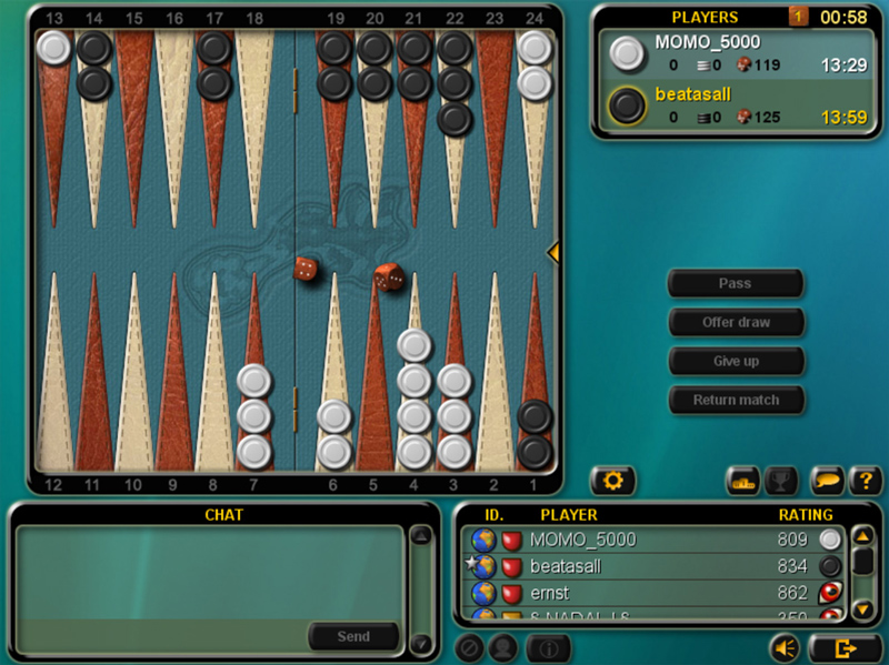 gioco backgammon gratis